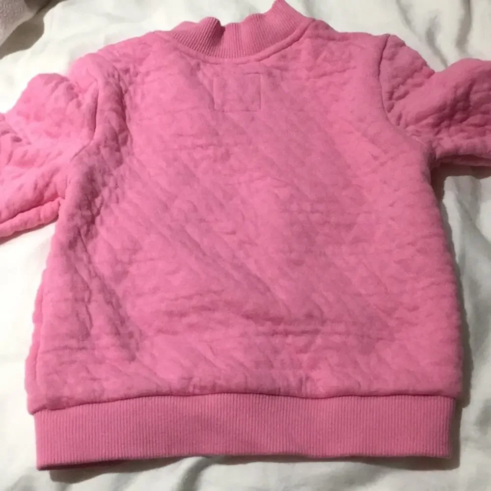 Children’s place quilted front zip jacket 2T euc